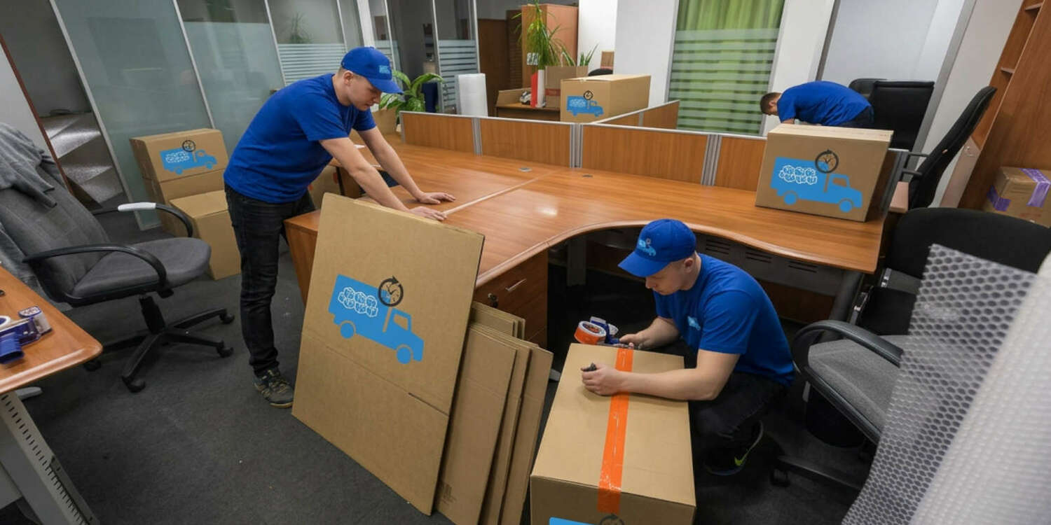 Подготовка в офисному переезду в Санкт-Петербурге 